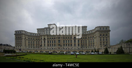 Il Parlamento rumeno Foto Stock