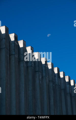 Il sportshall progettato da Besarge Mozetti Foto Stock