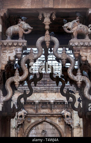 Il ki Raniji Baori o regina stepwell in Sagar Kund, Bundi, Rajasthan, India Foto Stock