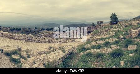 Rovine dell antica Olimpia. Greco sito archeologico. La Grecia Foto Stock