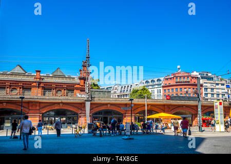 Hackeschen Mercato, Berlino, Germania Foto Stock