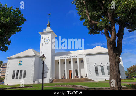 Bermuda, Hamilton, British architettura coloniale, Municipio Foto Stock