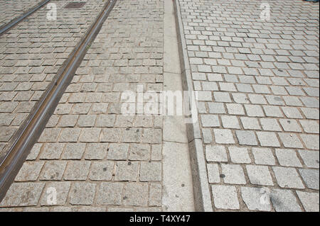 Mulhouse, Stadtgestaltung - Mulhouse, Public Space Design Foto Stock