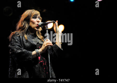 Pink Martini lead singer, Cina Forbes Foto Stock