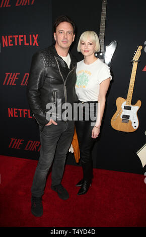 Premiere di Netflix "sporco" con: Donovan Leitch, Libby Mintz dove: Hollywood, California, Stati Uniti quando: 18 Mar 2019 Credit: FayesVision/WENN.com Foto Stock