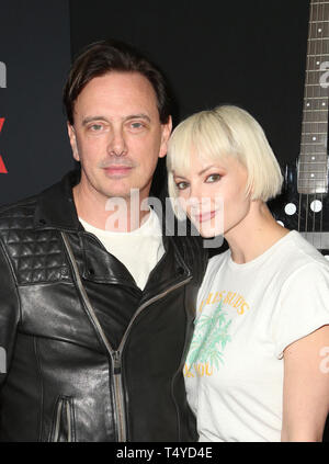 Premiere di Netflix "sporco" con: Donovan Leitch, Libby Mintz dove: Hollywood, California, Stati Uniti quando: 18 Mar 2019 Credit: FayesVision/WENN.com Foto Stock