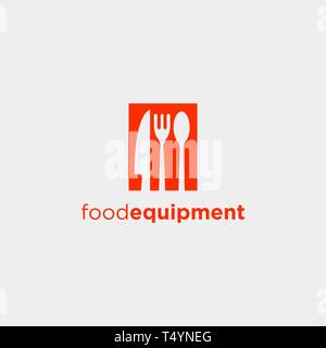 B iniziale attrezzature alimentari logo semplice modello icona vettore abstract - vettore Illustrazione Vettoriale