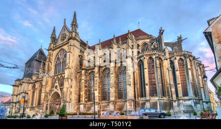Cattedrale di Meaux nella regione di Parigi di Francia Foto Stock