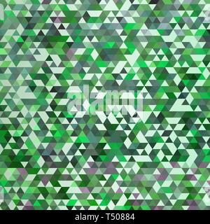Abstract colorato sfondo vettoriale con triangoli. Shiny mosaico geometrico. Triangolo verde pattern Foto Stock