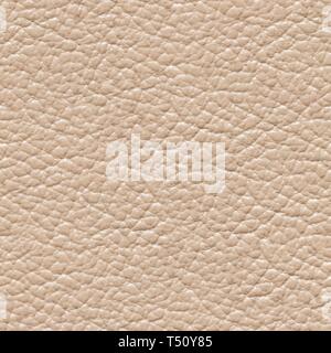 Cuoio beige chiaro sfondo ideale per interni. Foto Stock