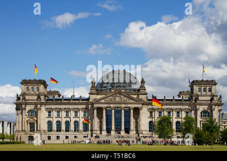 Edificio del Reichstag Foto Stock