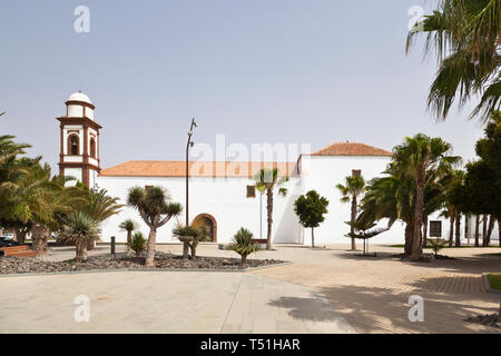 La chiesa di Antigua, Fuerteventura. Foto Stock