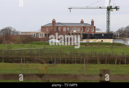 Wayne e Coleen Rooney nuovo £ 20 milioni Mansion nel Cheshire, UK Credit Ian Fairbrother/Alamy Stock Foto Foto Stock