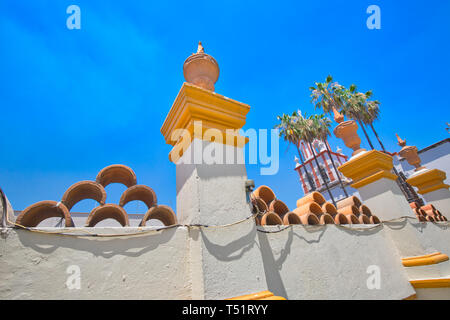 Tlaquepaque scenic chiese in un caratteristico centro storico della città Foto Stock