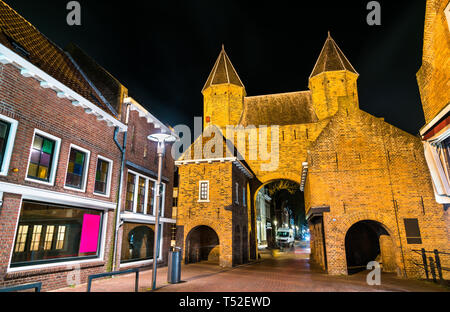 Kamperbinnenpoort, un gate di Amersfoort, Paesi Bassi Foto Stock