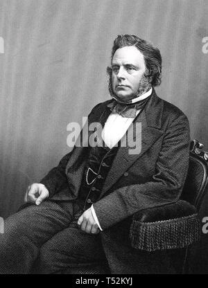 JOHN BRIGHT (1811-1889) inglese radicale e liberale più Foto Stock