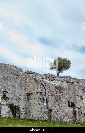 Pynx, pnice a filopapou hill, Atene Foto Stock