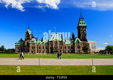 Legislatura della provincia del Canada, il Parlamento del Canada, Ottawa, Ontario Foto Stock