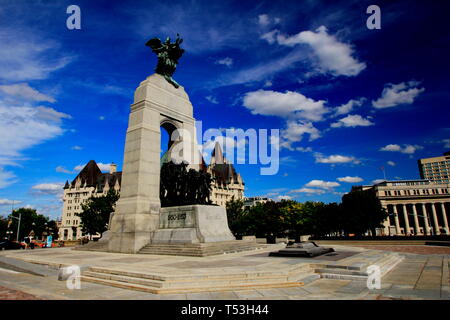 Canada's National War Memorial a Ottawa Ontario Canada Foto Stock