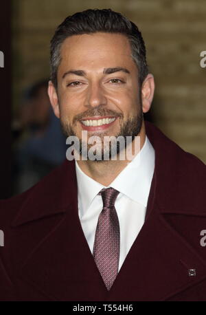 Shazam Luna Park lanciare al Bernie Spagna Gardens, South Bank di Londra con: Zachary Levi dove: Londra, Regno Unito quando: 20 Mar 2019 Credit: WENN.com Foto Stock