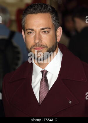 Shazam Luna Park lanciare al Bernie Spagna Gardens, South Bank di Londra con: Zachary Levi dove: Londra, Regno Unito quando: 20 Mar 2019 Credit: WENN.com Foto Stock