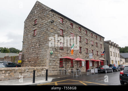 Waterside Guesthouse bed and breakfast, Graiguenamanagh, nella Contea di Kilkenny, Irlanda. Foto Stock