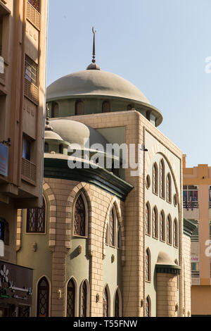 I UAE Dubai, Deira, Città Vecchia, Souk dell'oro e delle Spezie Foto Stock