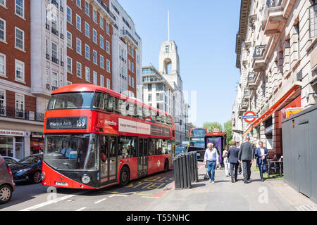 Baker Street, Marylebone, City of Westminster, Greater London, England, Regno Unito Foto Stock