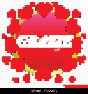 Ringrazio bigliettino. Brillantemente illustrazione colorata. Illustrazione con fiori di colore rosso. Illustrazione con sfondo rosso. Illustrazione Vettoriale