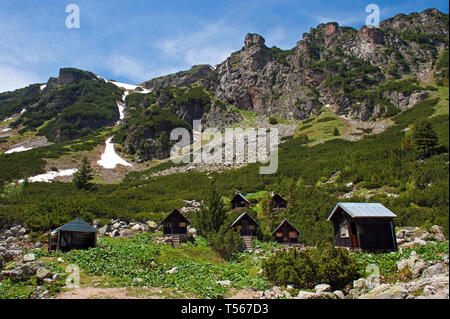 Rila montagne/ sud-ovest della Bulgaria: escursionismo regione Malyovitsa Foto Stock