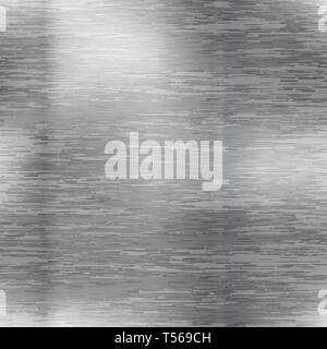 Lucida lamina metallica texture, industriale modello senza giunture Illustrazione Vettoriale