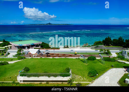 Ocean Expo Park A Okinawa, Giappone Foto Stock