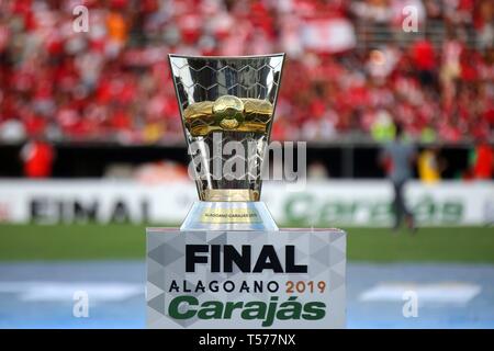 AL - Maceio - 04/21/2019 - Alagoano 2019, CRB x CSA - Campione del Campionato Alagoano 2019 a Rei Pel Stadium foto: Itawi Albuquerque / AGIF Foto Stock