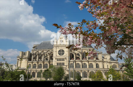 La chiesa di Saint Eustache è considerato un capolavoro del tardo gotico, Parigi, Francia. Foto Stock