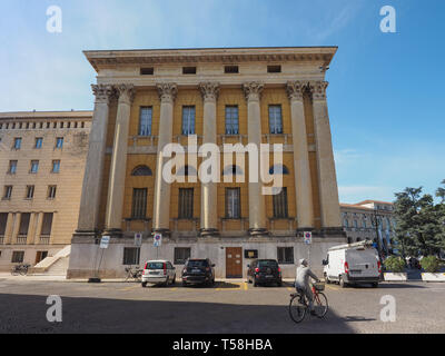 VERONA, Italia - CIRCA NEL MARZO 2019: Municipio di Verona Foto Stock