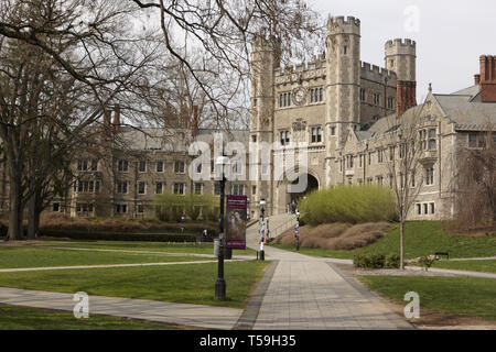 Princeton University Campus. Blair Hall e Mathey College Foto Stock