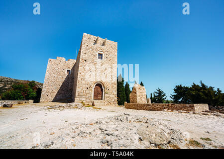 Antico castello di Lykourgos Logothetis nell isola di Samos Foto Stock