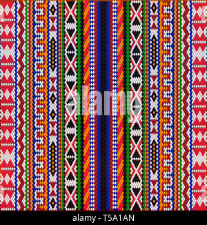 L'ornamento tradizionale degli abitanti dell est e del mondo arabo in cui i ricchi colori attirano buona fortuna e ricchezza. Foto Stock