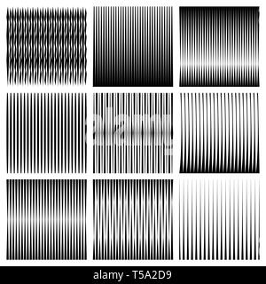 Di forma quadrata. Astrazioni geometriche per gli sfondi e loghi. Illustrazione Vettoriale