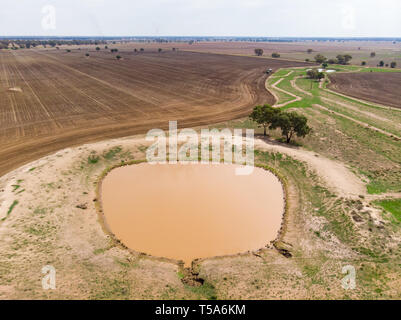 Proprietà Agricola nel Nuovo Galles del Sud, Australia Foto Stock