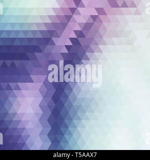 sfondo triangolare pastello. Illustrazione vettoriale per presentazioni, pubblicità. eps 10 Foto Stock