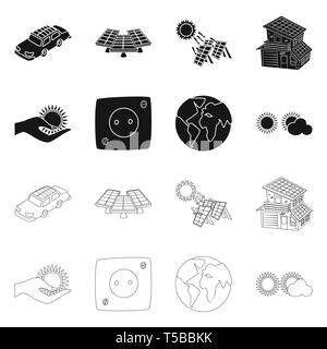 Auto,generatore termico,,costruzione,luce del sole,socket,globe,cloud,electric,l'elettricità,station,batteria,mano,Mondo,sole,veicolo,l'ecologia,meteo,wall,terra,blu,l'economia,riflesso,Casa,l'estate,in plastica, pianeta,SKY,eco,cell,l'innovazione,technology,organic,natura,solare pannello,,l'energia,verde,alimentazione,sun,impostare,vettore,icona,immagine,isolato,raccolta,design,l'elemento,graphic,segno vettori vettore , Illustrazione Vettoriale