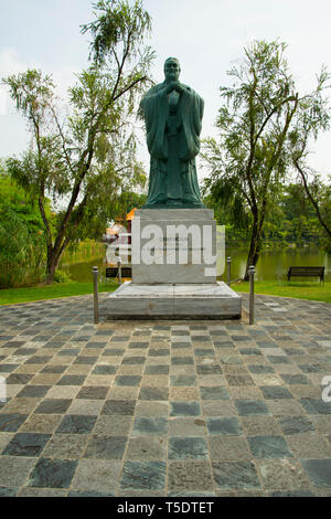 Statua di Confucio Foto Stock
