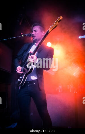 Royal Repubblica live a Manchester Academy 2016 Foto Stock