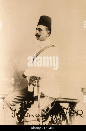 Mahdist guerra - il principe Francesco di Teck che hanno servito la cavalleria egiziana e fu menzionato due volte a spedizioni Foto Stock