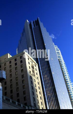 TORONTO, Canada - 8 gennaio. 2012: grattacieli nel centro di Toronto Foto Stock