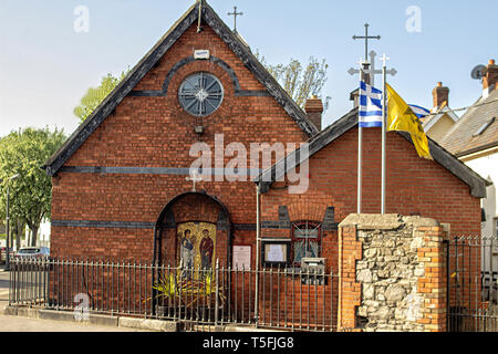 La Chiesa Ortodossa greca dell'Annunciazione.in Arbour Hill, Dublino. Foto Stock