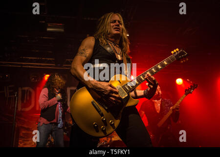 I morti pedane. live a Liverpool o2 academy Ottobre 2018 Foto Stock