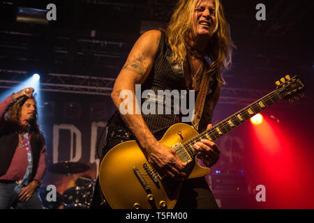 I morti pedane. live a Liverpool o2 academy Ottobre 2018 Foto Stock