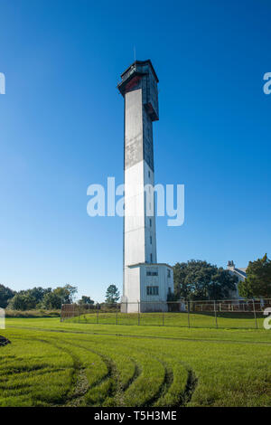 Stati Uniti d'America, Sud Carolina, Charleston, Sullivan's island lighthouse Foto Stock